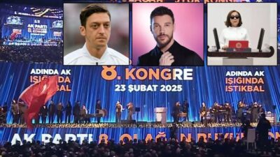 AK Parti’nin 8. Olağan Büyük Kongresi bugün Ankara’da gerçekleştiriliyor. Partinin