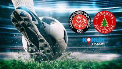 Trendyol 1. Lig'de heyecan devam ediyor. Fatih Karagümrük ile Ümraniyespor