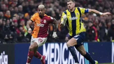 Trendyol Süper Lig'in 25. haftasında Galatasaray ile Fenerbahçe karşı karşıya