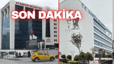 İstanbul'da, aralarında Kartal ve Ataşehir Belediye Başkan Yardımcılarının da bulunduğu