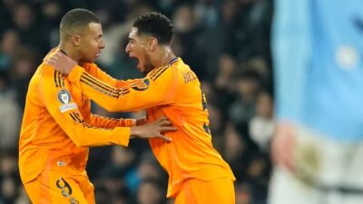 UEFA Şampiyonlar Ligi'nde Real Madrid, Manchester City'i deplasmanda 90+2. dakikada