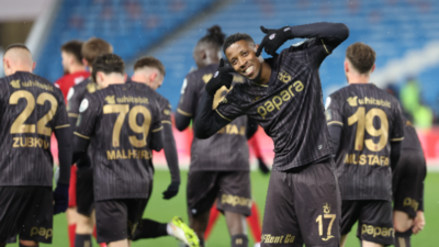 Trendyol Süper Lig'in 25. haftasında Trabzonspor, Gaziantep FK'yı konuk ettiği