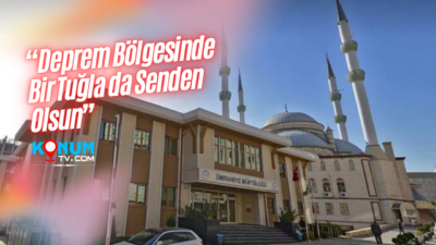Ümraniye İlçe Müftülüğü, deprem bölgesindeki Cami ve Kur’an kurslarının yeniden