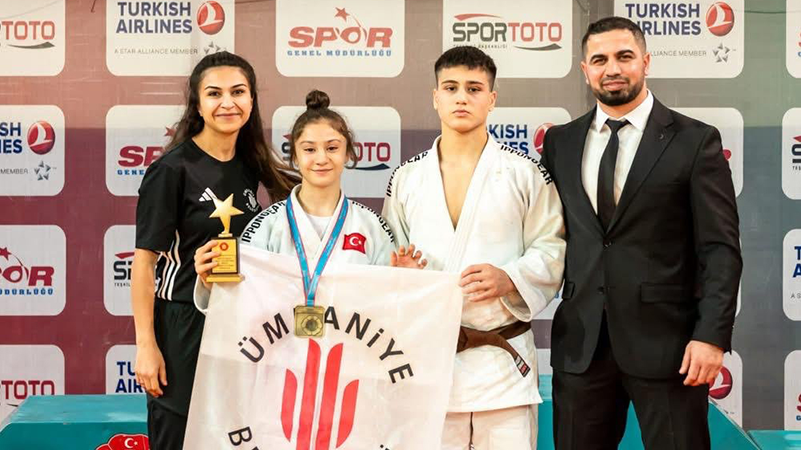 Ümraniye Belediyesi Spor Kulübü’nün genç judocusu Sema Nur Yüksel, Ankara’da