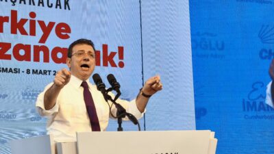 CHP'de cumhurbaşkanı aday adayı olan İstanbul Büyükşehir Belediye Başkanı Ekrem