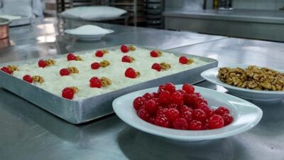 Ramazan'a özel tatlardan güllaç, 2019 tarifine göre yapıldığında maliyetindeki artış