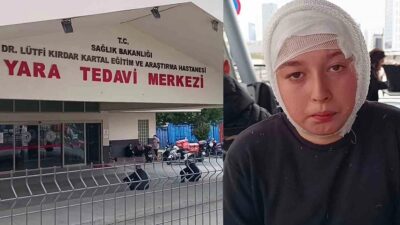 İstanbul Kartal'da bulunan bir özel okulda, derste yapılan deney sırasında