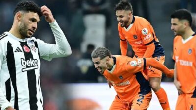 Süper Lig'in 31. haftasında Beşiktaş, sahasında Başakşehir'e 2-0'lık skorla mağlup