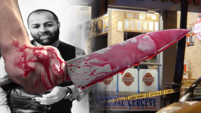 Üsküdar Zeynep Kamil Mahallesi'nde komşusuyla tartışan K.H., sığındığı iş yerinde