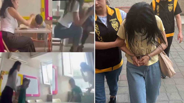 Adana’da özel eğitim öğretmeninin otizmli öğrencilere uyguladığı fiziksel şiddet görüntüleri