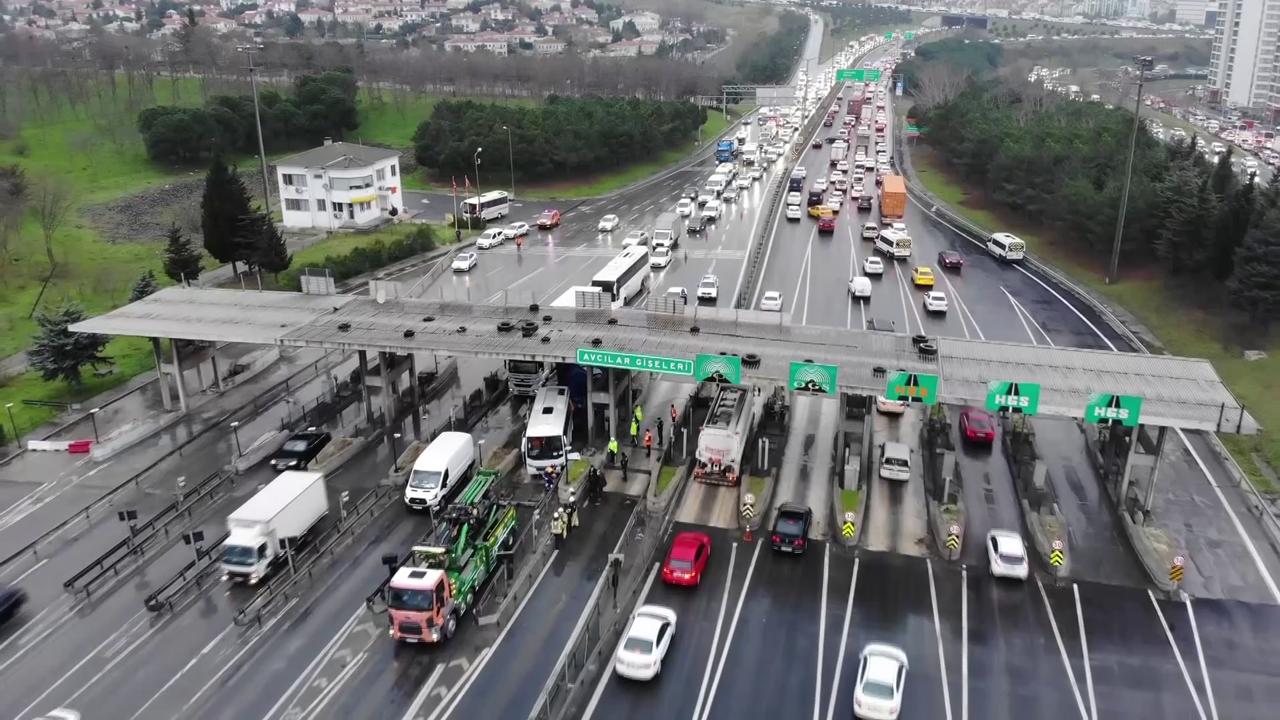 Karayolları Genel Müdürlüğü (KGM), Avrupa Otoyolu üzerindeki Avcılar Ücret Toplama
