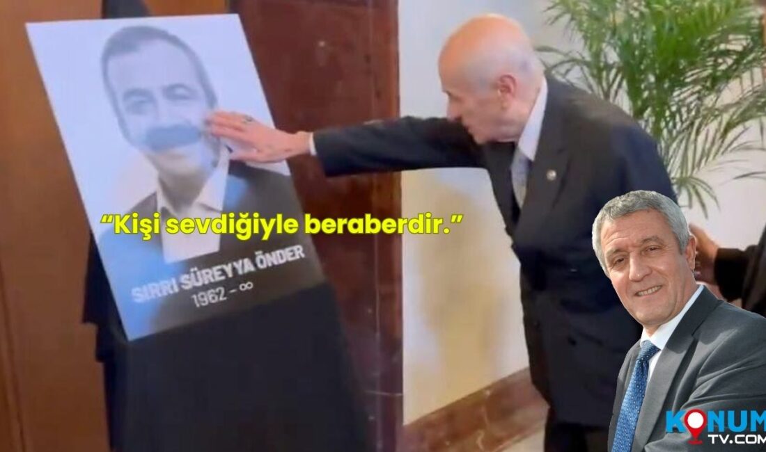 99 gün sonra TBMM'ye gelen MHP lideri Devlet Bahçeli'nin bebek