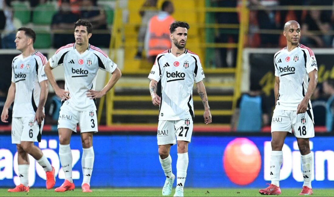Beşiktaş, Süper Lig'in 36. haftasında Alanyaspor ile 1-1 berabere kaldı!