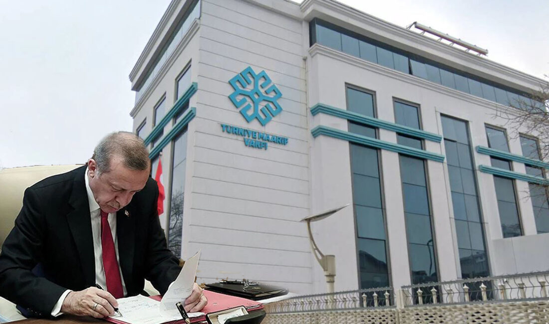 Cumhurbaşkanı Recep Tayyip Erdoğan'ın imzasıyla yayımlanan Cumhurbaşkanı Kararı ile Türkiye