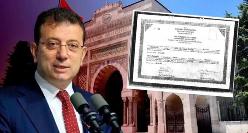 Ekrem İmamoğlu'nun diplomasının iptali davasında İstanbul 5. İdare Mahkemesi YÖK