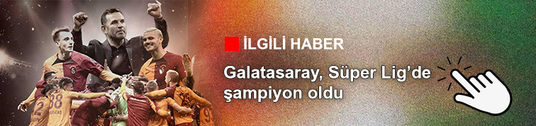 Galatasaray Super Ligde sampiyon oldu ILGILI HABER