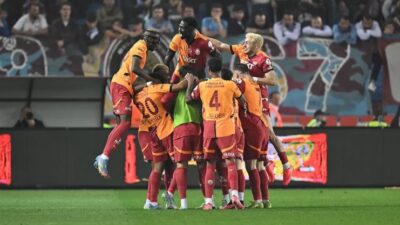 Süper Lig’in 35. haftasında Trabzonspor’u deplasmanda 2-0 mağlup eden Galatasaray,