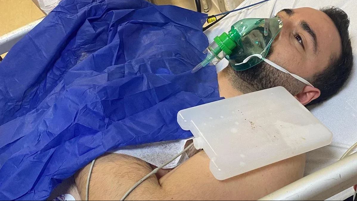 Gebze'deki aile sağlığı merkezinde, evlilik işlemleri için kan vermek isteyen