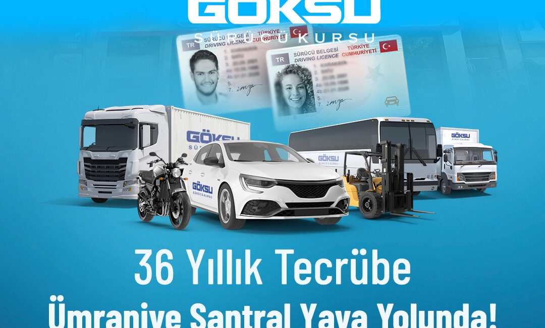 Sürücü kursu sektöründe marka haline gelmiş, 36 yıllık tecrübenin eseri