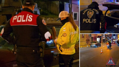 İstanbul Emniyet Müdürlüğü’nün gerçekleştirdiği “Huzur İstanbul” denetimlerinde bin 35 şüpheli