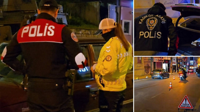 İstanbul Emniyet Müdürlüğü’nün gerçekleştirdiği “Huzur İstanbul” denetimlerinde bin 35 şüpheli
