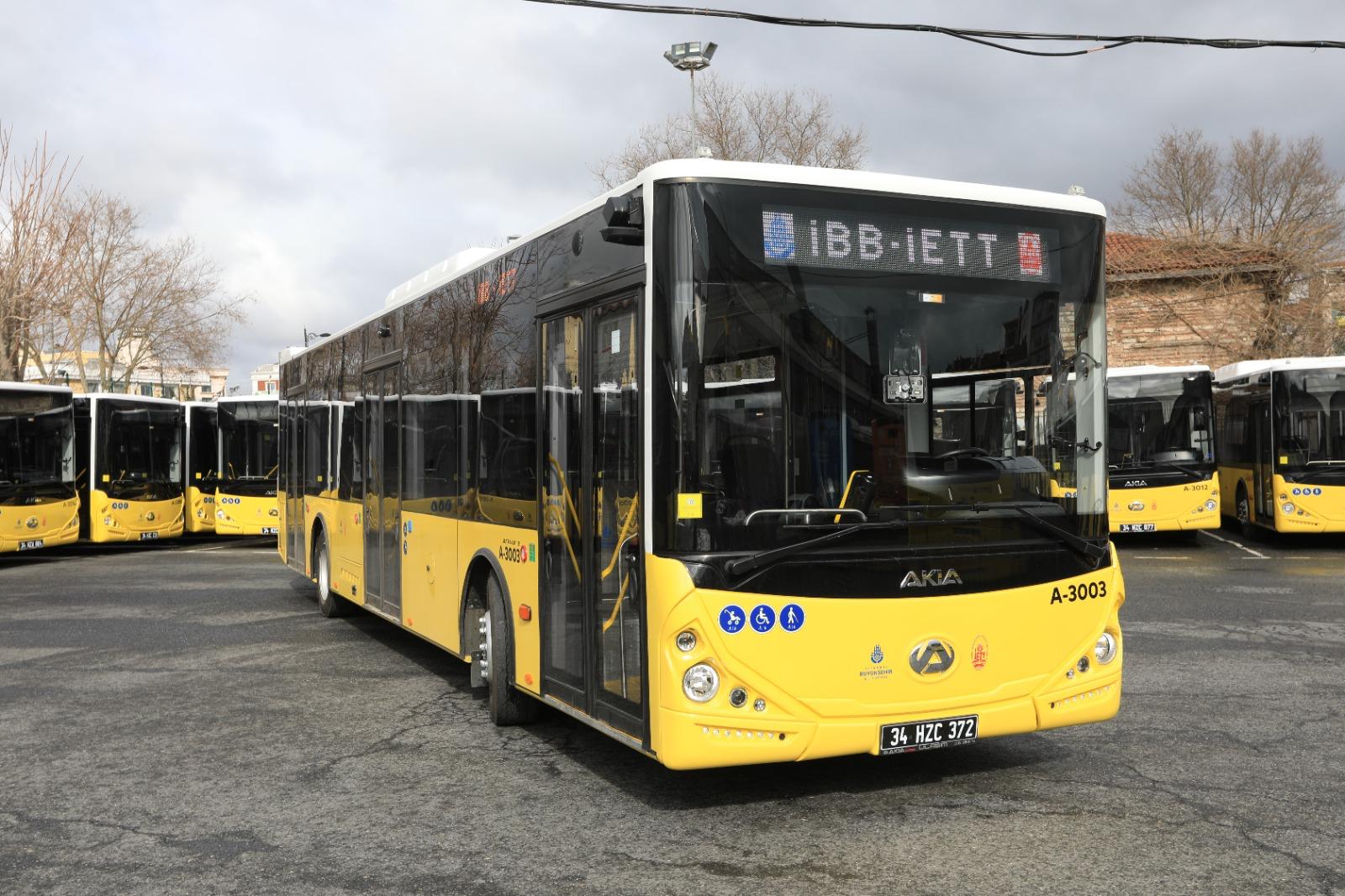 İstanbul'da 3 binden fazla özel halk otobüsünün bugün seferlere çıkmama