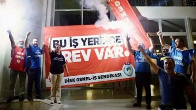 İzmir’de 23 bin belediye işçisi, toplu iş sözleşmesinde anlaşma sağlanamaması