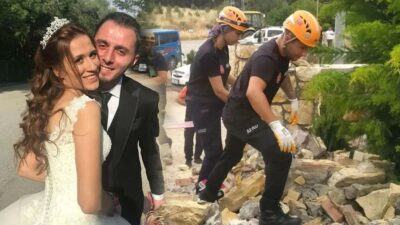 İzmir'de görevli doktor Mehmet Fatih Baltacı, düğün salonunda çöken dekoratif