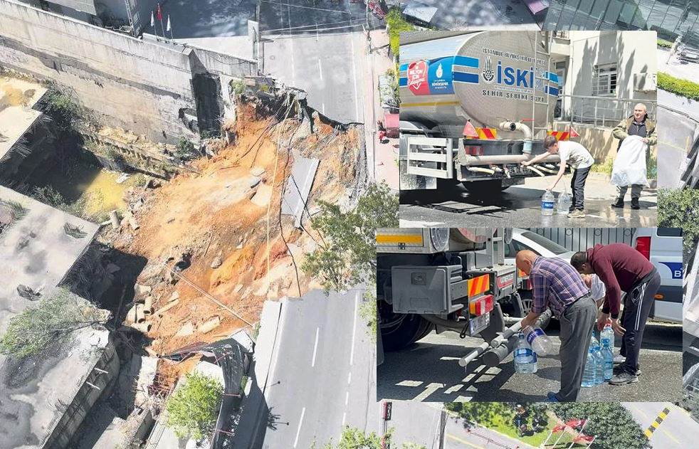 Sarıyer Maslak'ta Eski Büyükdere Caddesi'nde geçen cumartesi günü meydana gelen