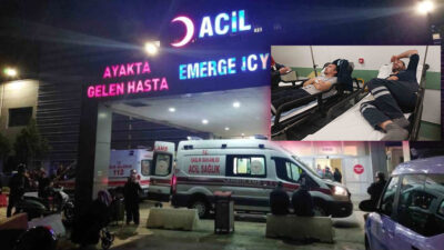 Samsun Organize Sanayi Bölgesi’nde dışarıdan temin edilen tavuk yemeğinden sonra