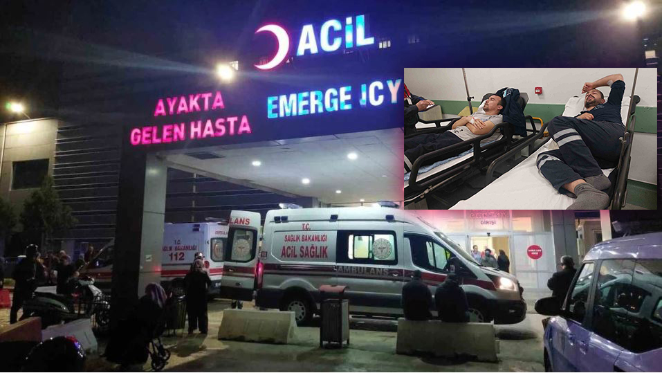 Samsun Organize Sanayi Bölgesi’nde dışarıdan temin edilen tavuk yemeğinden sonra