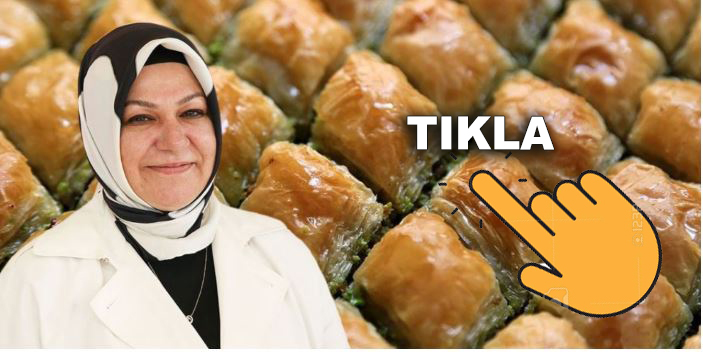 Sancaktepe Belediyesi 1 Ocakta 4750 kilo baklava almis
