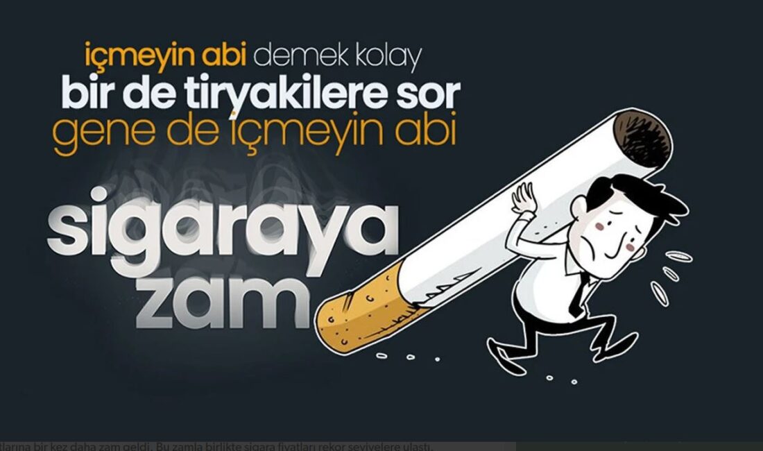 Sigaraya 27 Mayıs 2025 itibarıyla yeni zam geldi. En düşük