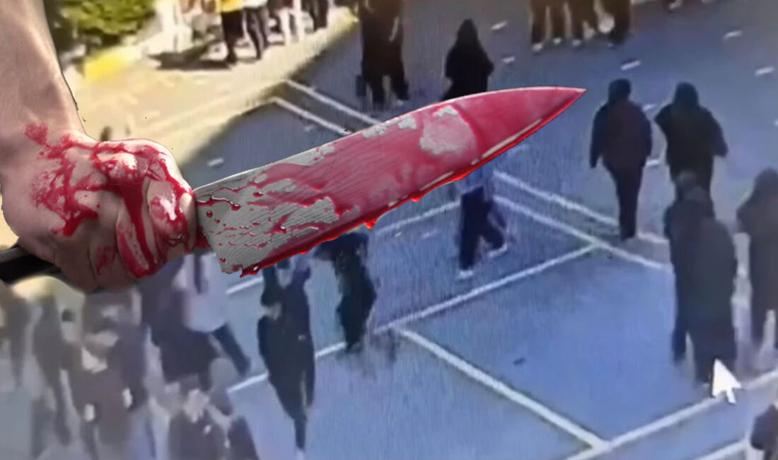 Sultanbeyli’de bir lise öğrencisi, husumetli olduğu arkadaşını okul bahçesinde bıçakladı.