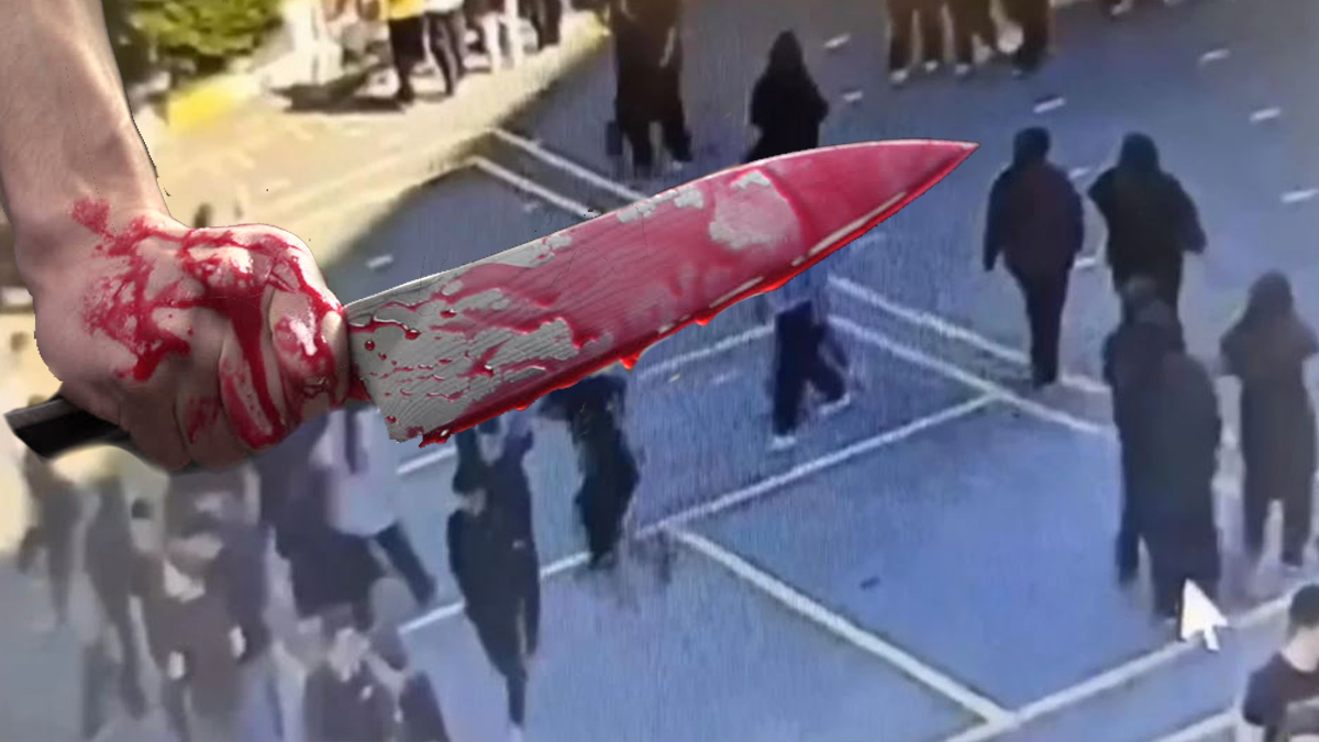 Sultanbeyli’de bir lise öğrencisi, husumetli olduğu arkadaşını okul bahçesinde bıçakladı.