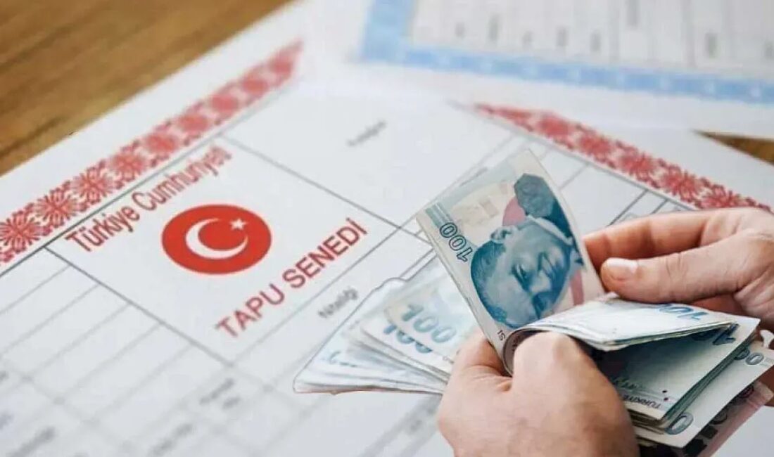 1 Mayıs itibarıyla tapuda ödenen döner sermaye bedeli 3.549 liradan