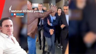 CHP lideri Özgür Özel'e AKM çıkışında yumruklu saldırıyı kaleme alan