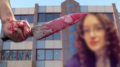 İstanbul Üsküdar'da bir lisede kız öğrenci E.B, arkadaşını okulun tuvaletinde