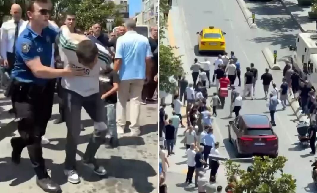 Bakırköy Zeytinlik Mahallesi'nde özel bir hastanenin bahçesinde meydana gelen silahlı