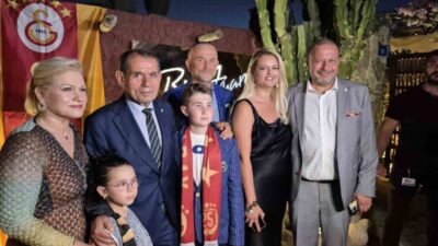 Galatasaray, 25. Süper Lig şampiyonluğunu Bodrum’da kutladı. Başkan Dursun Özbek,