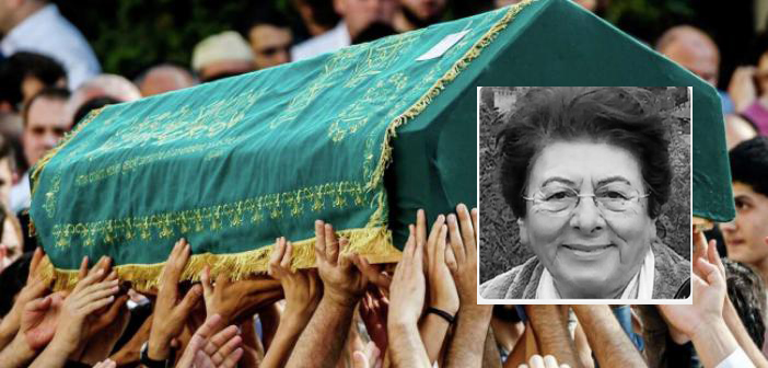 Anadolu Avrupa Yakası Erzincan Dernekler Federasyonu Başkanı Gürsel Sarımaden’in kayınvalidesi