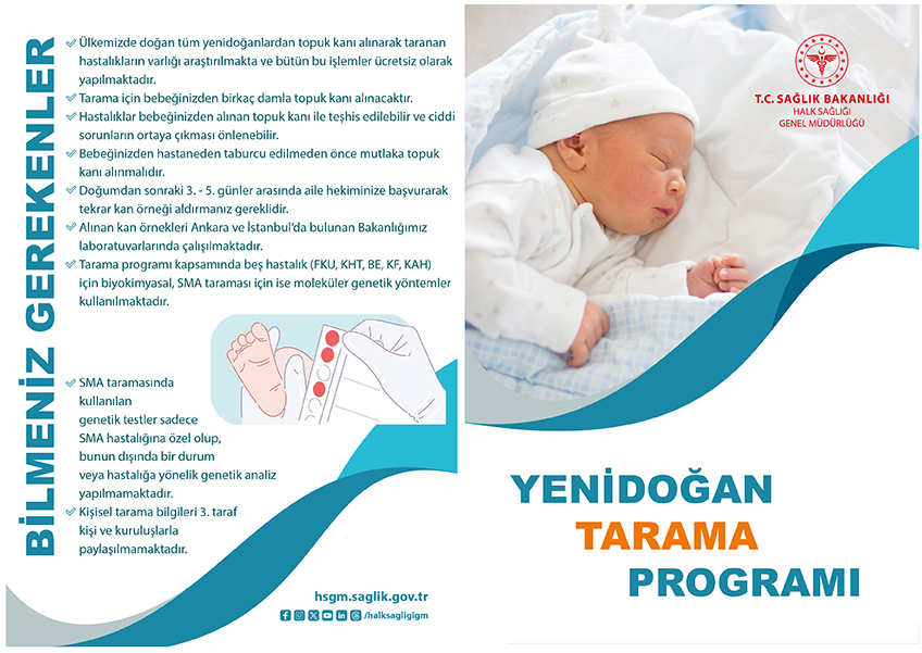 Yenidogan Tarama Programi Brosur 1