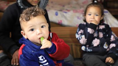 İsrail'in şiddetli saldırılarının yanı sıra aç bırakma politikası uyguladığı Gazze