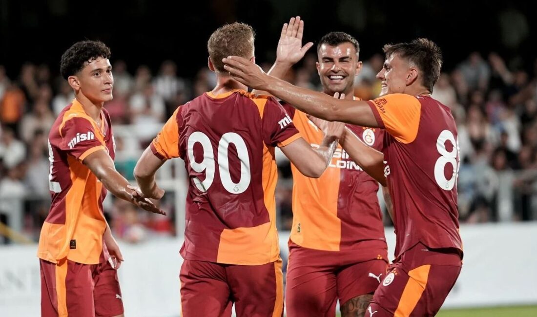 Galatasaray, yeni sezon hazırlıkları kapsamında Ümraniyespor ile oynadığı ilk hazırlık