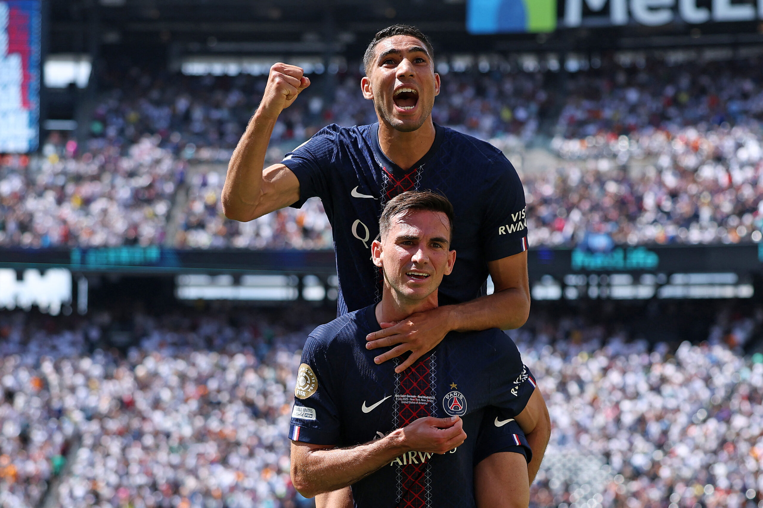 Paris Saint-Germain, 2025 FIFA Kulüpler Dünya Kupası yarı finalinde Real