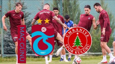 Trabzonspor, Erzurum kampındaki son hazırlık maçında Ümraniyespor ile karşılaşacak. Karşılaşma,