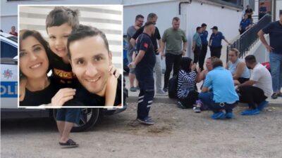 Edirne'de Ömer Gökhan Alacı. (41), tartıştığı eşi Didem Örs Alacı