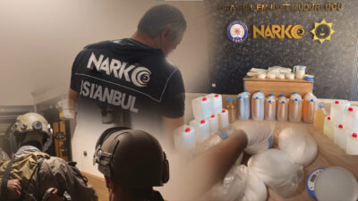 İstanbul Esenyurt’ta düzenlenen operasyonda 207 kilogram metamfetamin ele geçirildi. İçişleri