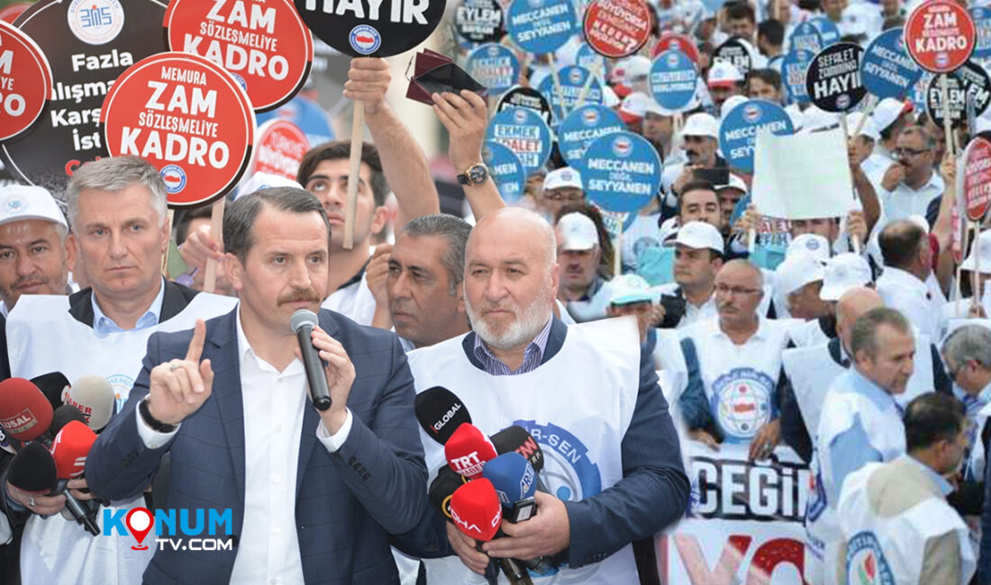 Memur-Sen, hükümetin %24’lük zam teklifini reddetti.  81 ilde eylem
