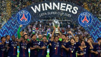 PSG, 2024-2025 UEFA Süper Kupa Finali'nde Tottenham'ı 2-2 biten maçın